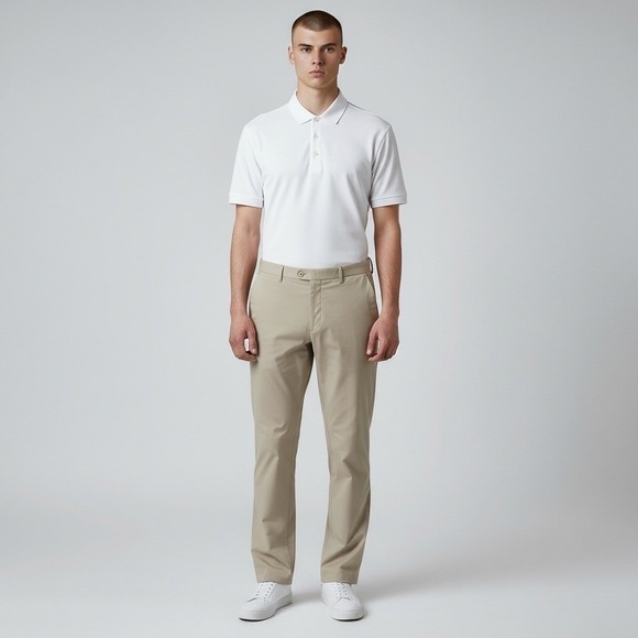 Peter Millar Other - Peter Millar Crown Crafted Surge Pants Mens 40x30 Beige Khaki Golf Performance
